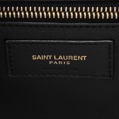 Saint Laurent Lambskin Monogram Gaby Chain Envelope Bag