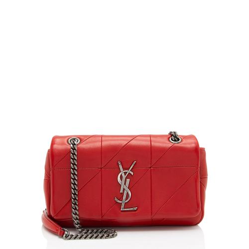 Saint Laurent Lambskin Monogram Jamie Small Shoulder Bag