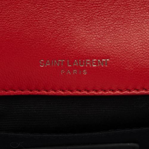 Saint Laurent Lambskin Monogram Jamie Small Shoulder Bag