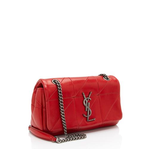 Saint Laurent Lambskin Monogram Jamie Small Shoulder Bag