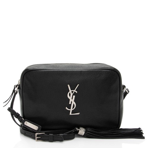 Saint Laurent Leather Monogram Lou Camera Bag