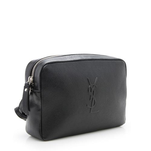 Saint Laurent Leather Monogram Lou Camera Bag