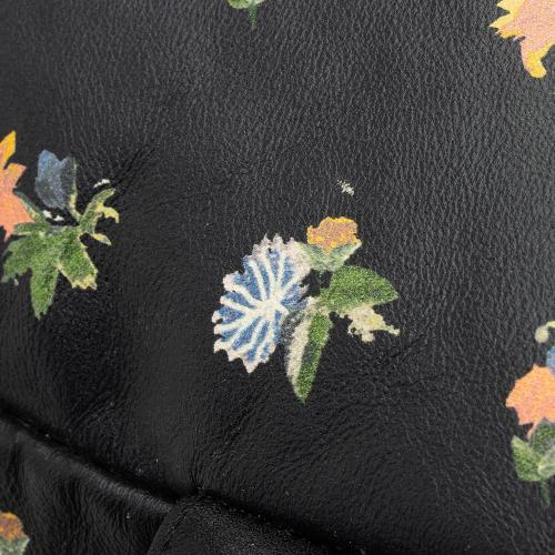 Saint Laurent Leather Prairie Floral Festival Backpack