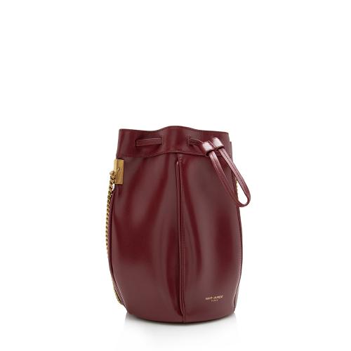 Saint Laurent Leather Small Talitha Bucket Bag - FINAL SALE