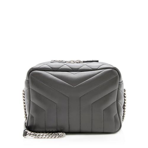 Saint Laurent Matelasse Calfskin LouLou Chain Camera Bag