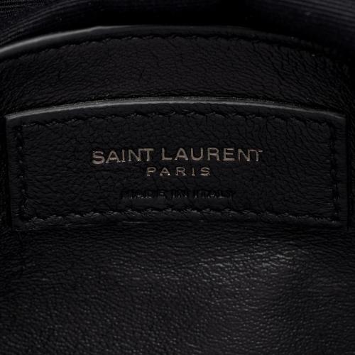 Saint Laurent Matelasse Calfskin Monogram College Large Shoulder Bag