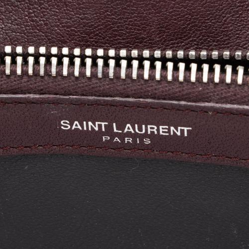 Saint Laurent Matelasse Calfskin Monogram College Medium Shoulder Bag