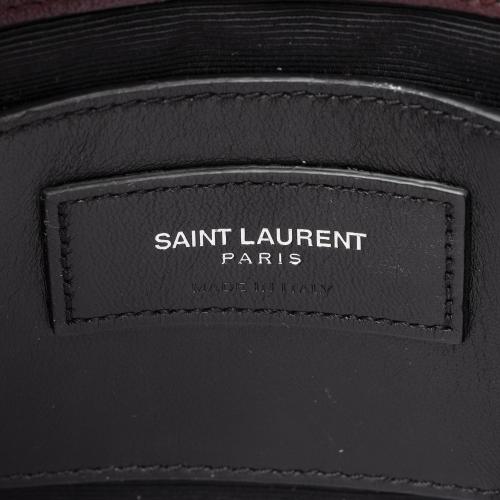 Saint Laurent Matelasse Calfskin Monogram College Medium Shoulder Bag