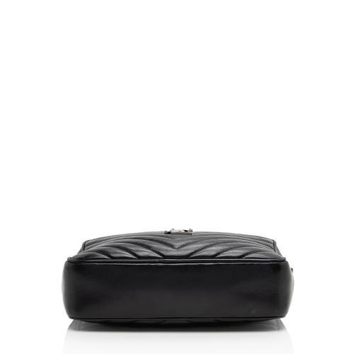 Saint Laurent Matelasse Calfskin Monogram Lou Camera Bag