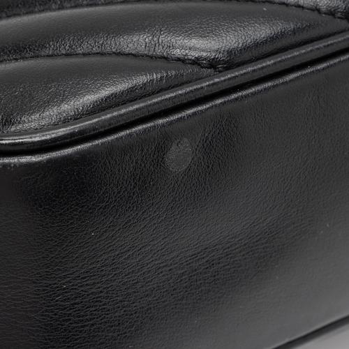 Saint Laurent Matelasse Calfskin Monogram Lou Camera Bag