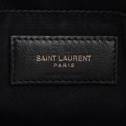 Saint Laurent Matelasse Calfskin Monogram Lou Camera Bag