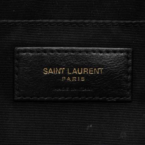 Saint Laurent Matelasse Calfskin Monogram Lou Camera Bag