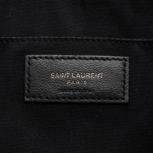 Saint Laurent Matelasse Calfskin Monogram Lou Camera Bag