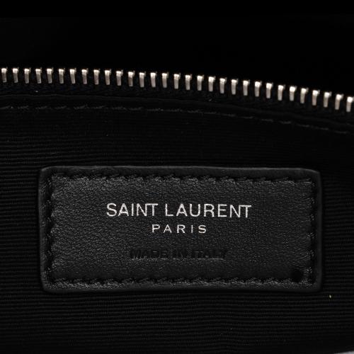 Saint Laurent Matelasse Calfskin Monogram LouLou Chain Medium Shoulder Bag