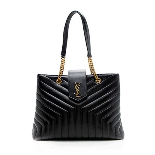 Ysl monogram shopper tote sale