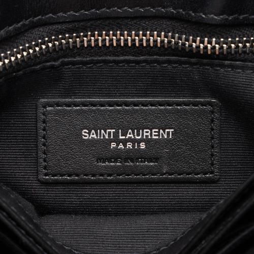 Saint Laurent Matelasse Calfskin Monogram LouLou Toy Crossbody