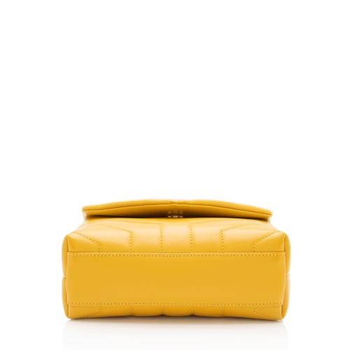 Saint Laurent Matelasse Calfskin Monogram LouLou Toy Crossbody