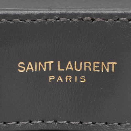 Saint Laurent Matelasse Calfskin Monogram LouLou Toy Crossbody