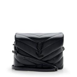 Saint Laurent Matelasse Calfskin Monogram LouLou Toy Crossbody