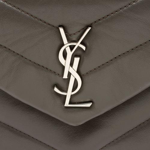 Saint Laurent Matelasse Calfskin Monogram LouLou Toy Crossbody