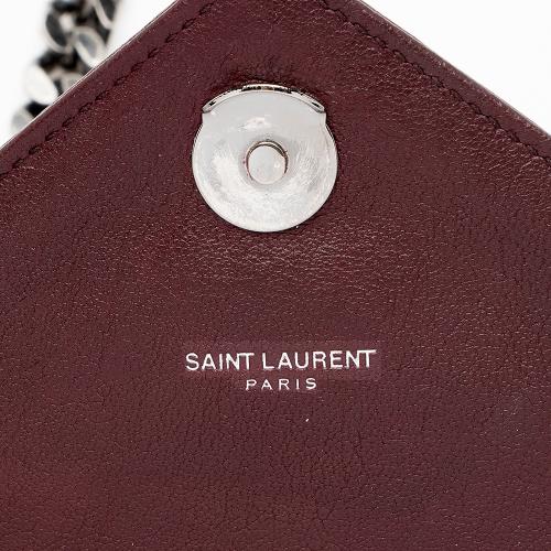 Saint Laurent Matelasse Calfskin Monogram College Medium Shoulder Bag