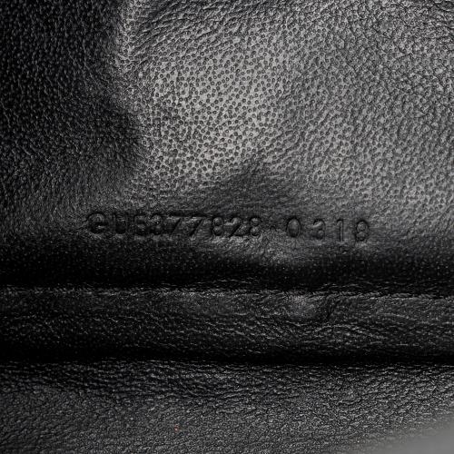 Saint Laurent Matelasse Grain de Poudre Monogram Chain Wallet - FINAL SALE