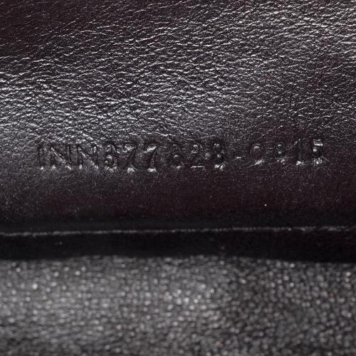 Saint Laurent Matelasse Grain de Poudre Monogram Chain Wallet