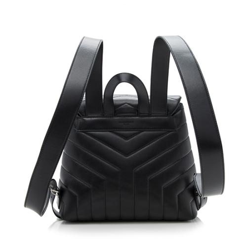 Saint Laurent Matelasse Calfskin Monogram LouLou Small Backpack