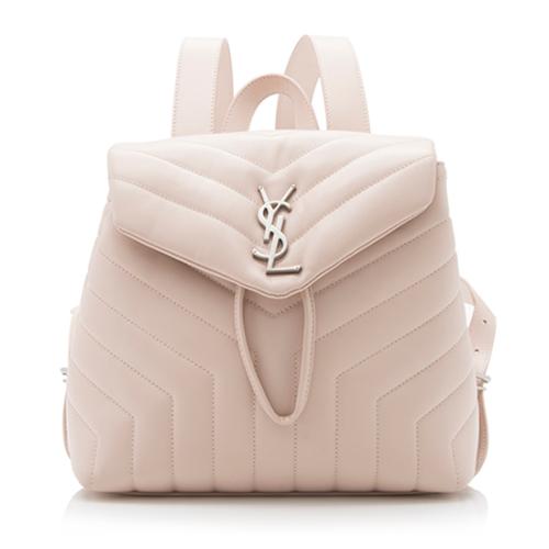 Saint Laurent Matelasse Calfskin LouLou Small Backpack