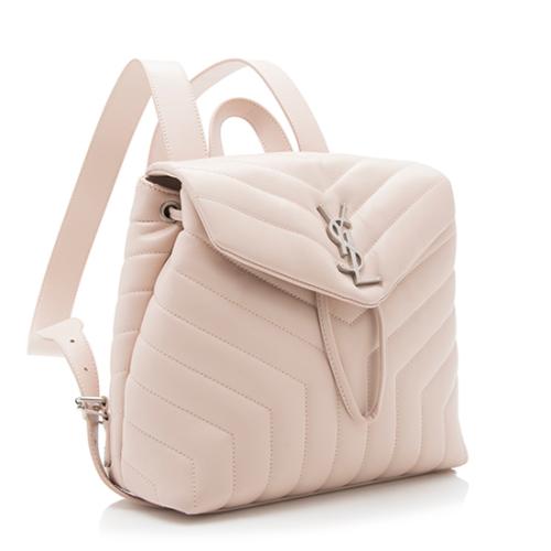 Saint Laurent Matelasse Calfskin LouLou Small Backpack