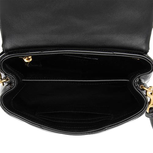 Saint Laurent Matelasse Patent Leather Monogram LouLou Toy Crossbody