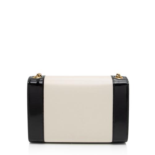 Saint Laurent Nappa Leather Bicolor Kate Small Shoulder Bag