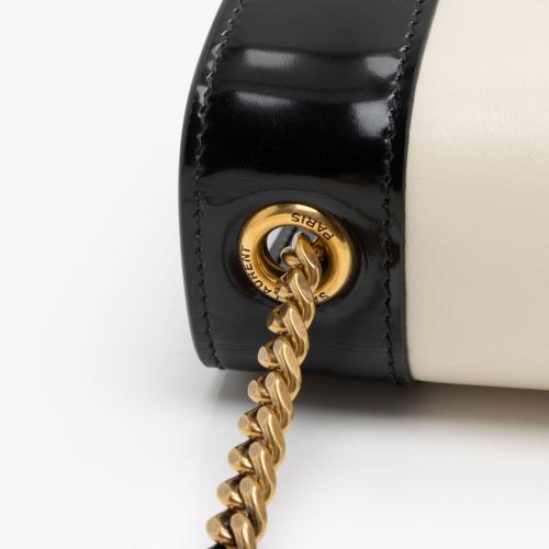 Saint Laurent Nappa Leather Bicolor Kate Small Shoulder Bag