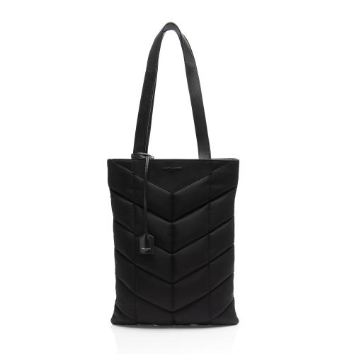 Saint Laurent Nylon Puffer Tall Tote