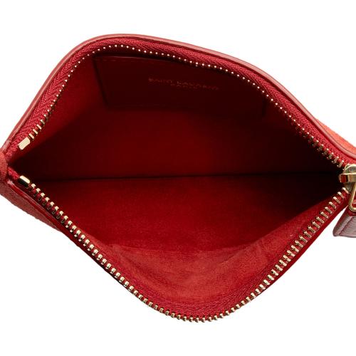 Saint Laurent Patent Leather Suzanne Small Hobo