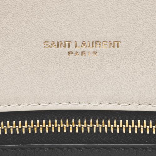 Saint Laurent Quilted Lambskin Puffer Sade Clutch