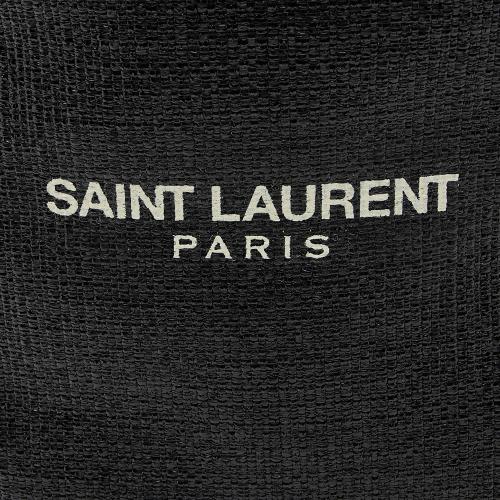 Saint Laurent Leather Teddy Small Bucket Bag