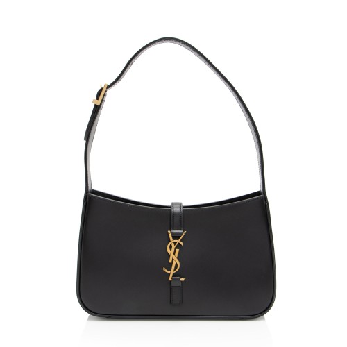 Saint Laurent Smooth Calfskin Monogram Le 5 A 7 Hobo