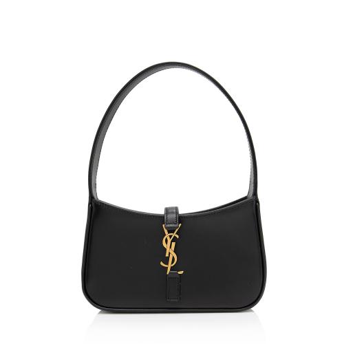 Saint Laurent Smooth Calfskin Monogram Le 5 A 7 Mini Hobo