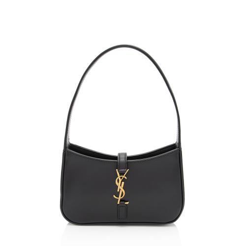 Saint Laurent Smooth Calfskin Monogram Le 5 A 7 Mini Hobo