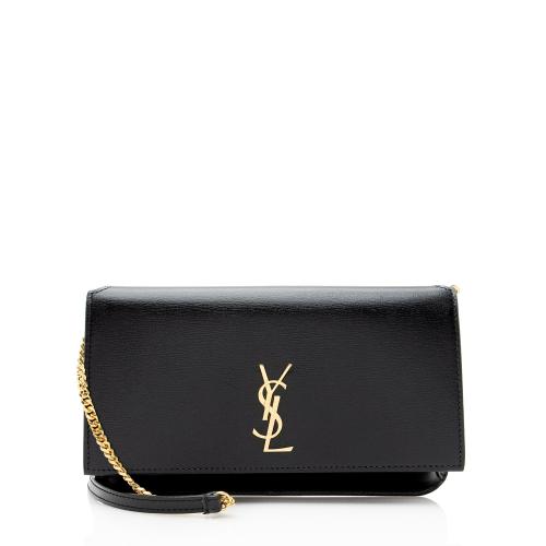 Ysl monogram phone holder sale