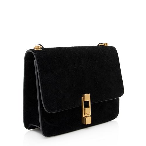 Saint Laurent Suede Le Carre Satchel - FINAL SALE