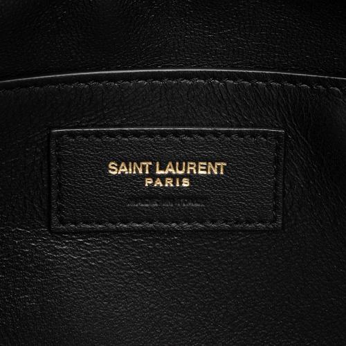 Saint Laurent Suede Le Monogramme Camera Bag