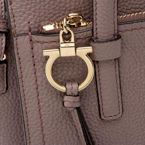 Salvatore Ferragamo Calfskin Amy Mini Tote