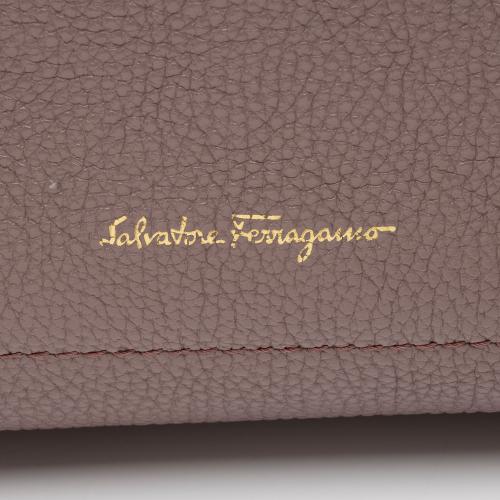 Salvatore Ferragamo Calfskin Amy Mini Tote