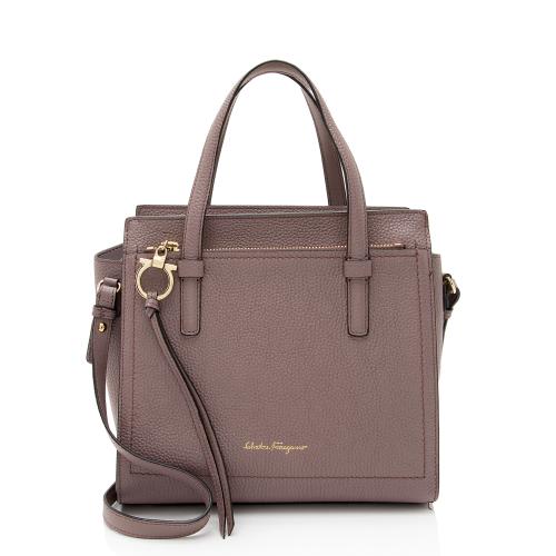 Salvatore Ferragamo Calfskin Amy Mini Tote