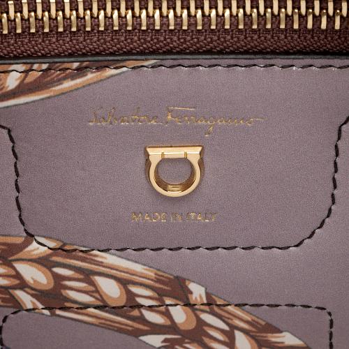 Salvatore Ferragamo Calfskin Amy Mini Tote