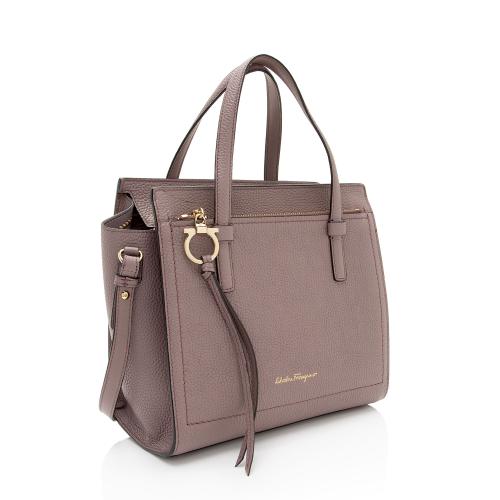 Salvatore Ferragamo Calfskin Amy Mini Tote