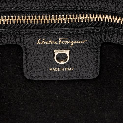 Salvatore Ferragamo Calfskin Medium Studio Tote 