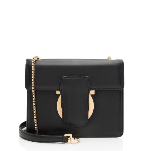 Salvatore Ferragamo Calfskin Thalia Shoulder Bag